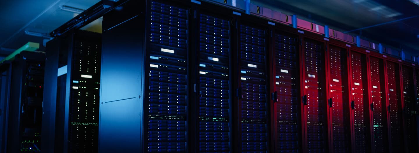 Enterprise Data Center Rack Hall